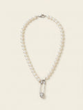 Vivienne Westwood faux-pearl Orb brass necklace, UK version