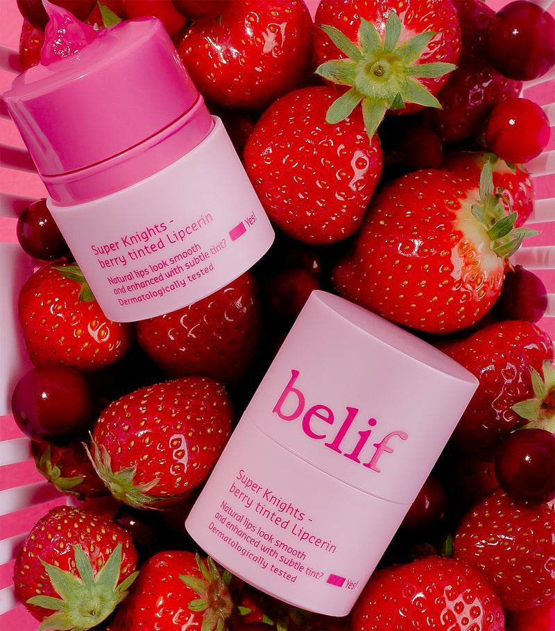 Belif Super Knights Berry Tinted Lipcerin lip balm - British product