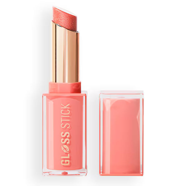 Revolution Pout Gloss Stick Peach Sorbet, imported from the UK