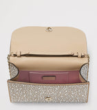 Jimmy Choo crystal-embellished curve clutch bag - British product