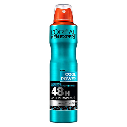 L’Oreal Men Expert Cool Power 48H Anti-Perspirant Deodorant 250ml GOODS Boots   