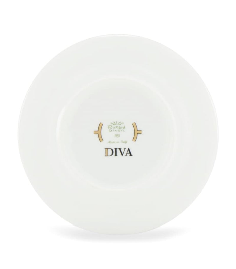 Ginori 1735 Colonna Diva Verde coffee cup set - British product
