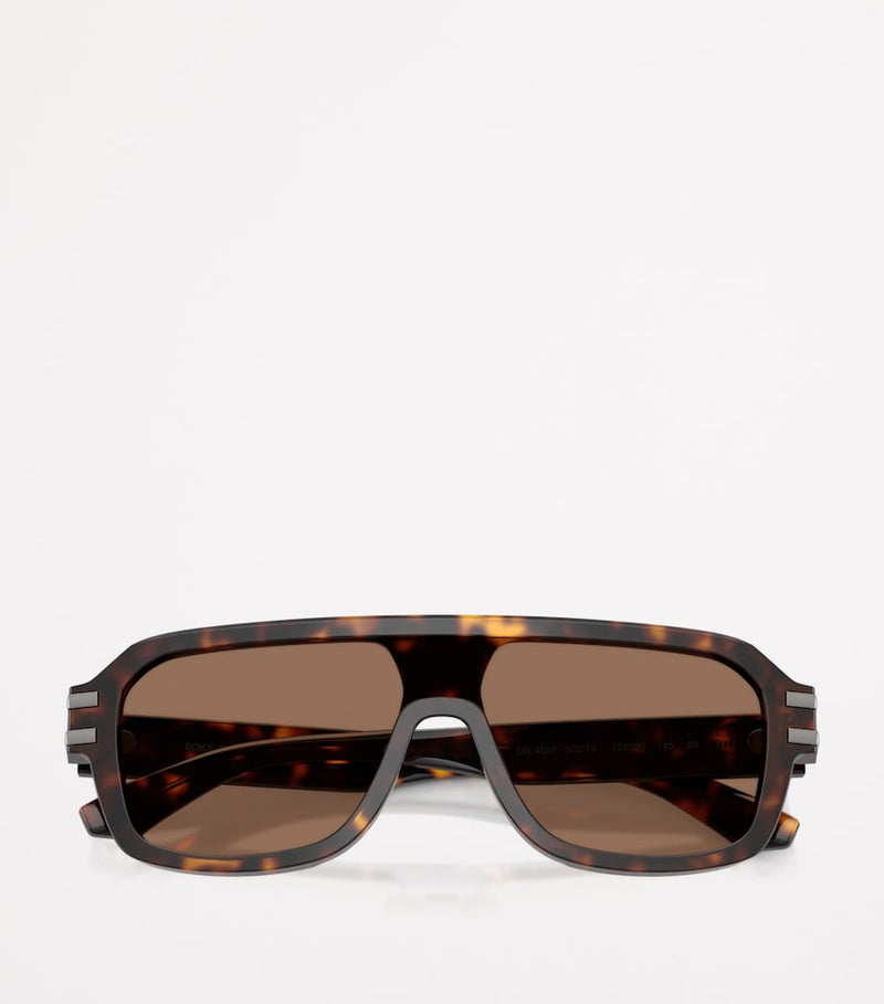 Dolce&Gabbana oversized pilot sunglasses - British product