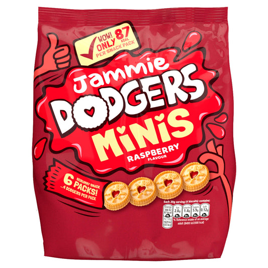 Jammie Dodgers Biscuits Minis x6 GOODS Sainsburys   