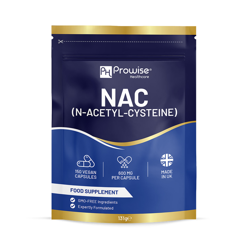 N-Acetyl-Cysteine 600mg vegan capsules 150 (British brand)
