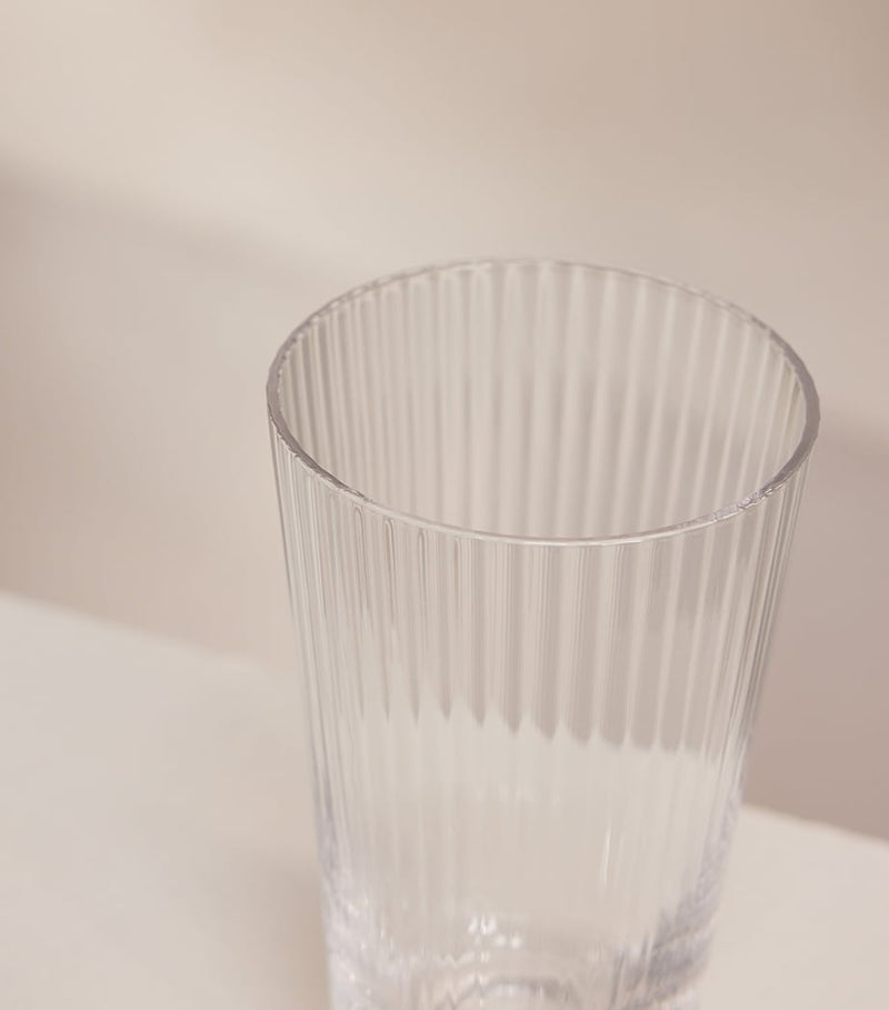 Soho Home fluted highball glasses set of 4 (British brand)