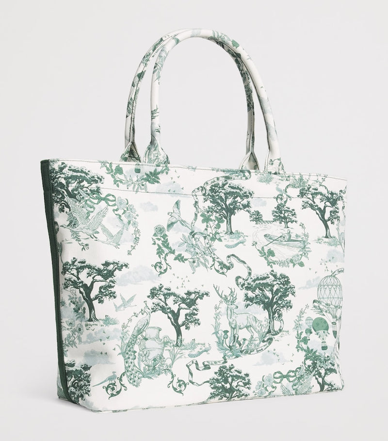 Harrods medium toile tote bag, British product
