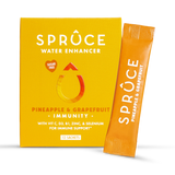 Holland & Barrett Spruce Water Infusions Pineapple Grapefruit Sugar Free Powder 12 Sachets- Buy online at McGrocer