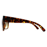 Calvin Klein solbriller for kvinner, brun gradient CK22549S, UK-versjon
