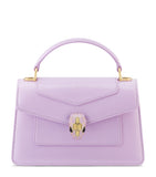 Bvlgari Serpenti Forever mini top-handle bag in karung leather (British brand)