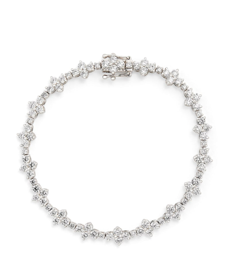 Anita Ko white gold diamond Vivi tennis bracelet (British brand)