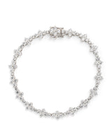 Harrods Anita Ko White Gold and Diamond Vivi Tennis Bracelet- Buy online at McGrocer