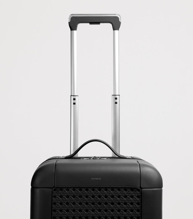 Aviteur leather carry-on suitcase 55cm - British product