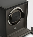 WOLF Cub watch winder in vegan leather, compact size - British product