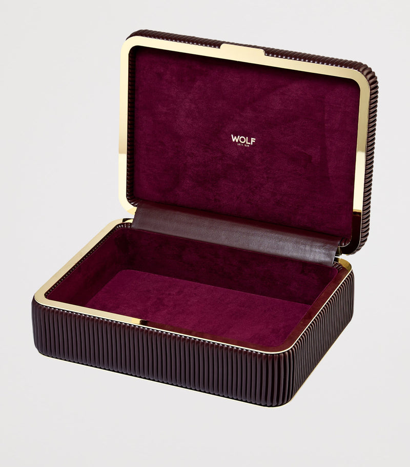 WOLF Bella Medium jewellery box (British brand)