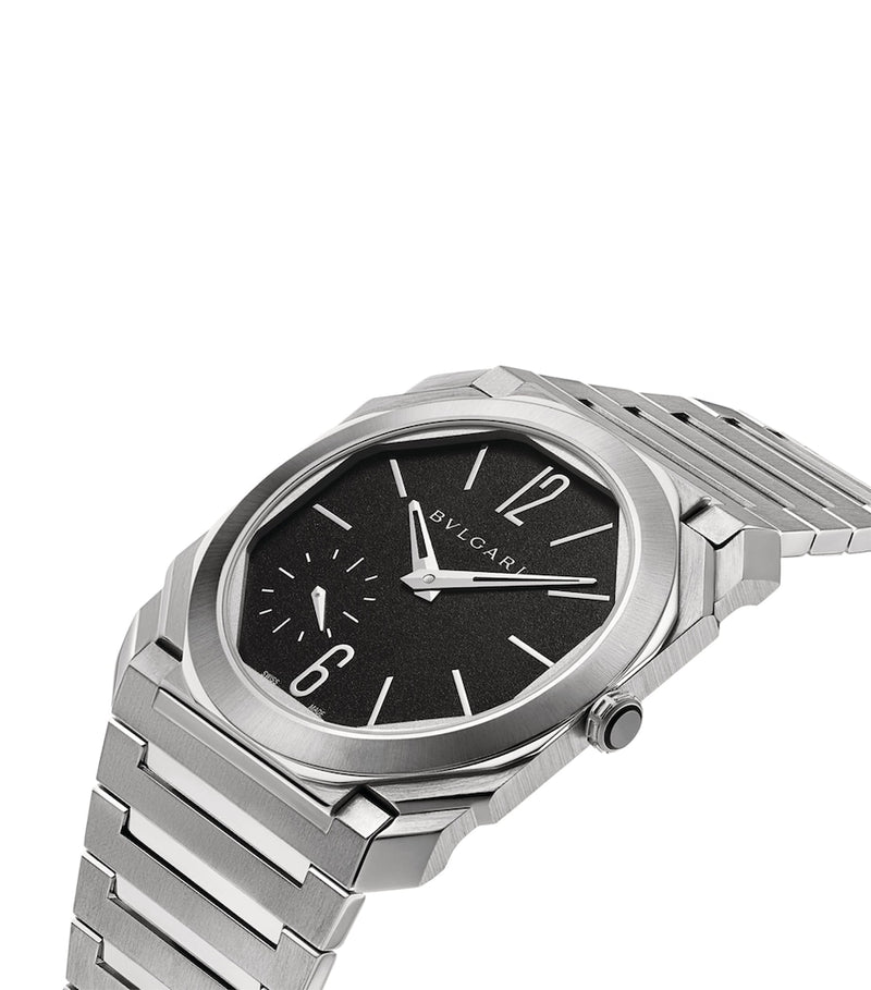 Bvlgari Octo Finissimo automatic watch 40mm stainless steel - British product
