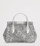 Dolce&Gabbana Marlene embroidered top-handle bag with rhinestones - British product