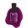 Orly Bubbly Bombshell purple glitter nail polish 18ml, imported from the UK