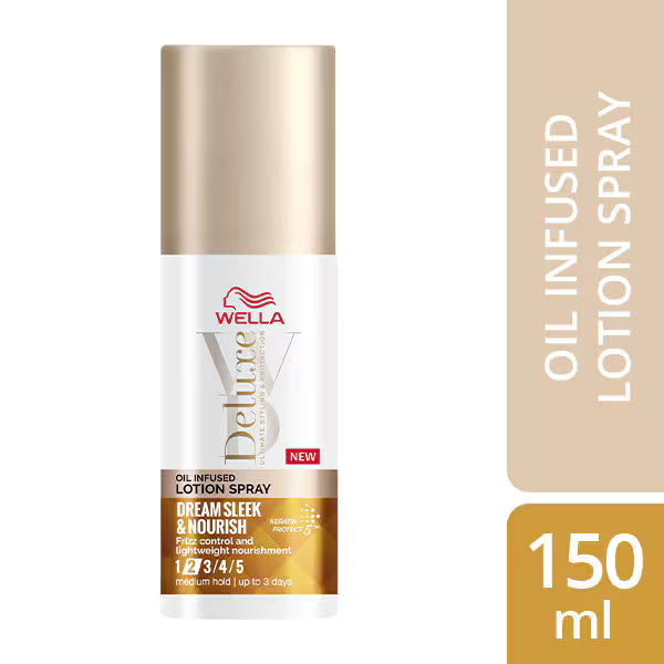 Wella Deluxe Dream Smooth hair lotion spray 150ml (British brand)