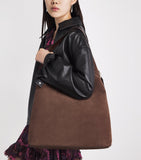 Coach shoulder bag Brooklyn 39 suede, UK version