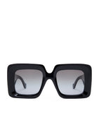 LOEWE bevelled square sunglasses, imported from the UK
