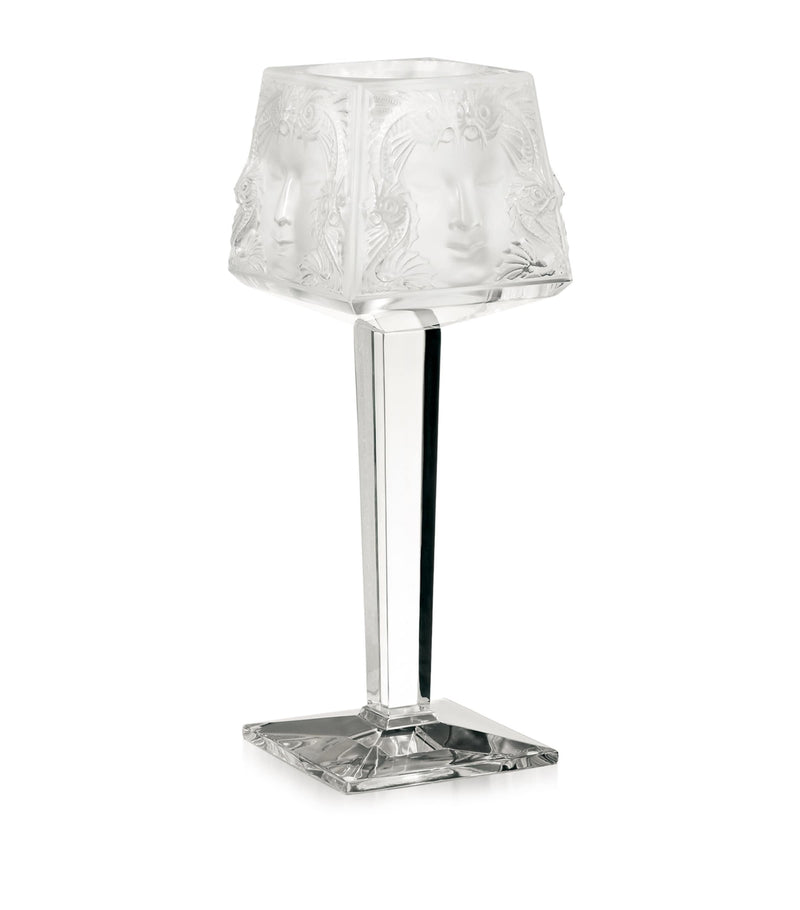 Lalique Masque De Femme Votive Lamp, UK version