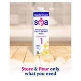 SMA Pro 1 First Infant Milk Ready to Use From Birth   1L - McGrocer