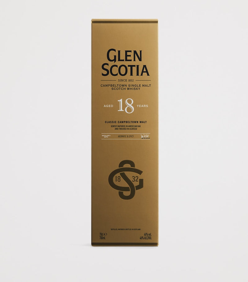 Glen Scotia 18 Year Old single malt Scotch whisky 70cl (British brand)