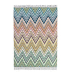 Missoni Home Plume throw wool-blend 130cm x 190cm, imported from the UK