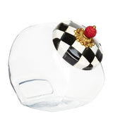 Harrods MacKenzie-Childs Courtly Check Cookie Jar- Buy online at McGrocer