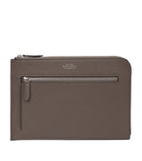 Harrods Soft Leather Organizer Pouch with Multiple Pockets, 19cm x 26cm x 3cm- Buy online at McGrocer