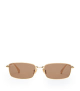 Harrods Max Mara Metal Rectangular Sunglasses- Buy online at McGrocer