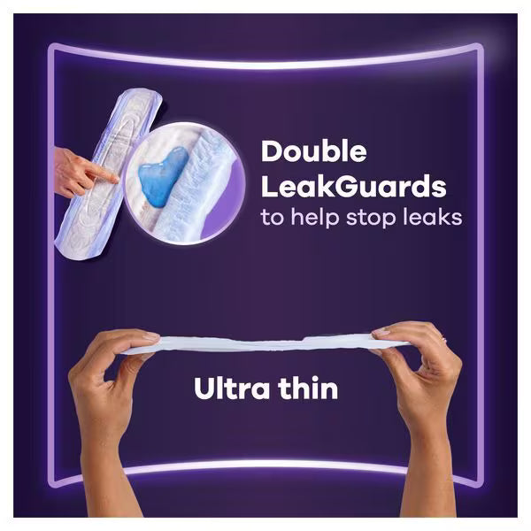 Always Discreet Incontinence Pads Ultimate Night 6 pack - British product