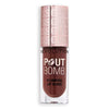 Revolution Pout Bomb Espresso Cool Nude Lip Gloss, imported from the UK