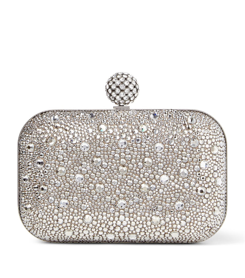 Jimmy Choo crystal embellished clutch bag compact 11cm, UK version