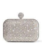 Jimmy Choo crystal embellished clutch bag compact 11cm, UK version