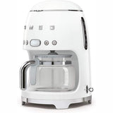 Smeg DCF02 drip coffee machine in White, UK version