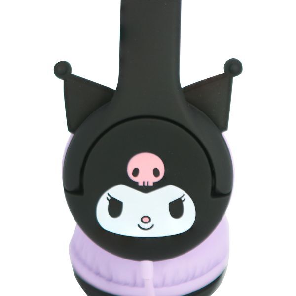 OTL Kuromi Moulded Ears kids wired headphones, imported from the UK