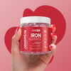 Novomins iron gummies strawberry flavoured 60 gummies, UK version