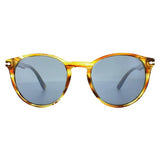 Superdrug Persol 3152 Men's Sunglasses Brown Striped Yellow Blue Anti-Reflective- Buy online at McGrocer