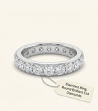 Cartier white gold diamond ring Broderie de Cartier - British product