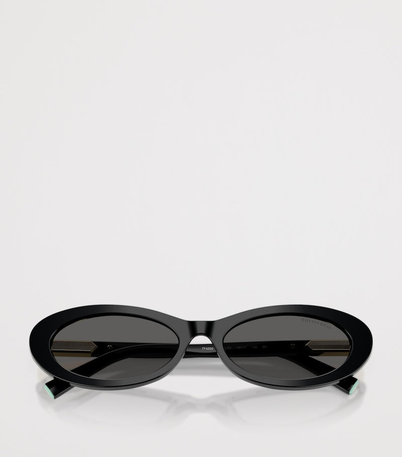 Tiffany & Co. oval acetate sunglasses TF4250, imported from the UK