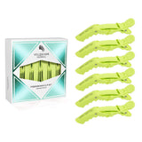 Vellen alligator clips lime green 6 pack, UK version