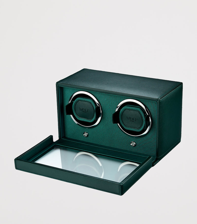 WOLF Cub Double Watch Winder with Cover - British product