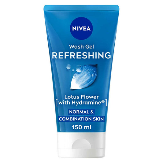 NIVEA Refreshing Face Wash Gel, 150ml GOODS Boots   
