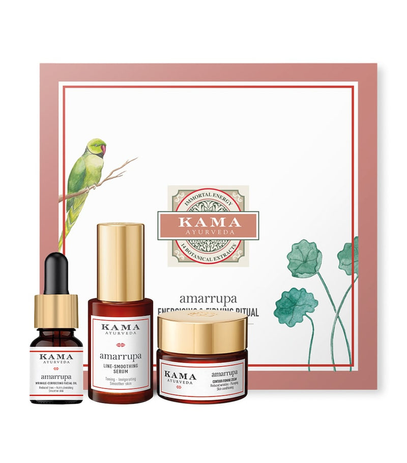 Kama Ayurveda Amarrupa discovery set for firmer skin, UK version