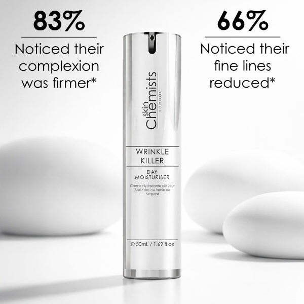 skinChemists Wrinkle Killer anti-ageing day moisturiser 50ml, imported from the UK