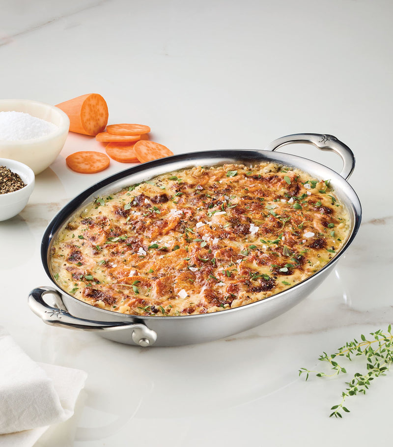Hestan oval au gratin dish 41cm, UK version