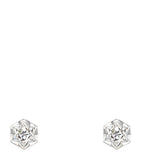 Chaumet Bee de Chaumet white gold diamond stud earrings - British product