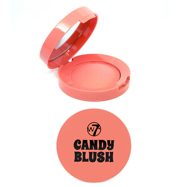 W7 Candy Blush in Gossip shade 6g size (British brand)